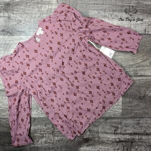 A.n.a Ruffle Shoulder Top Size XS